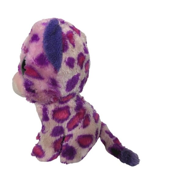 Ty Beanie Boo Glamour Leopard Wildcat Plush 5.75" - Picture 4 of 6